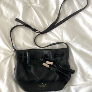 Kate Spade mini bucket crossbody bag